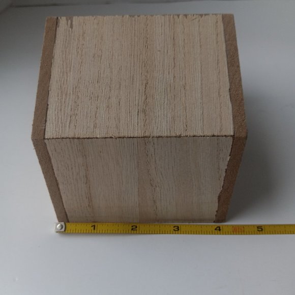 Wood Stocking Holder Rustic Distressed Style Natural - Picture 4 of 6